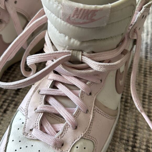 Nike Dunk High Up "Pink Oxford" sneakers size 9.5 - Picture 10 of 10